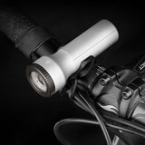 Bicycle Light Aluminum Alloy Waterproof MTB Road Bike Flashlight 1800mAh Built-in Battery USB