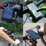 Phone Holder Aluminum Alloy 360 Degree Rotation For Smartphone Adjustable Support GPS Bike Phone Stand Mount Bracket