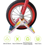 Parking Rack Mechanic Floor Display Children Kids Bicycle Foldable Maintenance Holding Rings Bike Holder Repair Stand