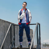 Sportswear Men 2 Pieces Sets Sporting Suit Man Sweatshirt + Sweatpants