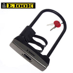 Bicycle U Lock Alloy Steel MTB Road Bike Lock Anti-theft Super Strong Anti-Damage Motorcycle Lock Cycling Accessories