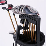 Golf Bag 9 Iron Bracket Stacking Rack Storage Rack