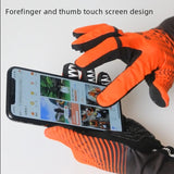 Cycling Gloves Full Finger Sport Shockproof Anti Slip Touch Screen Bicycle Gloves Men Women Half Finger Bike Glove