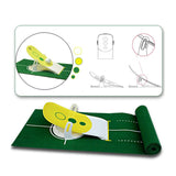 Professional Portable Roll Up Accurate Golf Club Putt Trainer