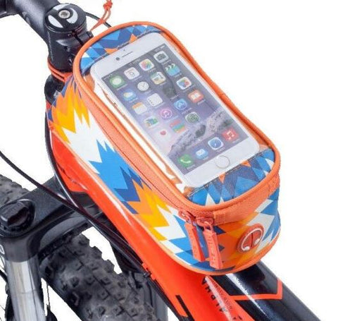 ROSWHEEL Bicycle Smart Phone 5.0 inch Bag Handlebar MTB Road Bike Cycling Front Frame Basket Storage Bycicle Bolsa 121024