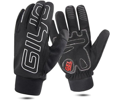 GIYO S-04 Winter Waterproof TPU Insert Fleece Insulated Glove Snowboard Snow Ski Gloves For Cycling Bike Bicycle Hiking Running