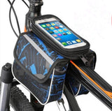 Bike Bags Bicycle Frame Front Tube Bag rainproof Mountain Bike two side Pouch Cycling Phone Holder Saddle Bag Fietstas Stuur