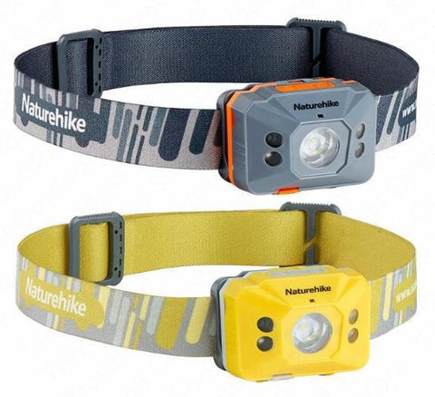 Outdoor LED Koplamp Portable Headlamp Induction Switch Ultralight Waterproof Camping Running Hiking