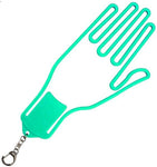 Golf Glove Holder with Key Chain Plastic Glove Rack Dryer Hanger Stretcher