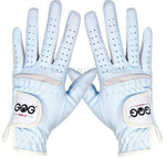 GOLF GLOVES Professional Breathable Sky Blue soft Fabric For women left and right hand