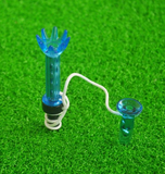 4pcs/pack golf Tees With Original package Plastic Step Down Golf Ball tee Mgnetic Holder Local Ret 80mm