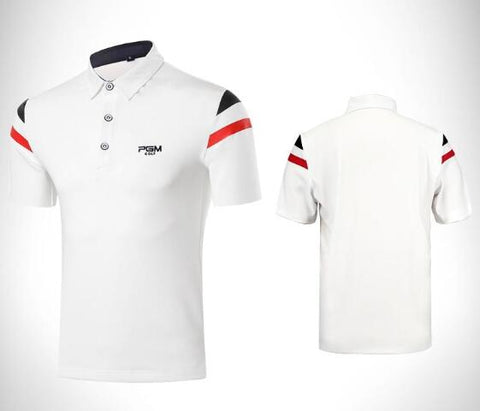 1pc Golf T-shirt Golf Clothing Men's Golf shirts Summer Breathable Elastic Golf Short Sleeved Uniforms