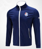 Men Waterproof Coat Windbreaker Vest Long Sleeve Golf Table Tennis Sportswear Fitness Dry Fit Jacket
