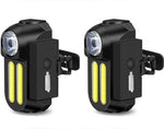 1200mAh Bicycle Flashlight USB Rechargeable Bike LED Light Set Front and Back Lights Waetproof