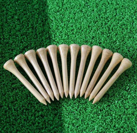 bamboo golf tee 54mm 100Pcs/pack Golf Tees