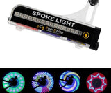 Bicycle Wheel Spoke Light Two Sides Display Waterproof