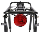 Bicycles quickly disassemble aluminum alloy mountain bike rack reflective lights