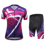 Quick-Dry Cycling Jersey Set Short Sleeves Mtb Wear