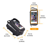 Bike Bag Frame Front Top Tube Cycling Phone Case Touchscree