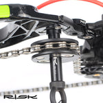 Risk Bike Chain Clean Keeper Tool With Quick Release Lever For Barrel/12mm Bucket Shaft Frame Bicycle Chain Holder