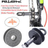 Risk Bike Chain Clean Keeper Tool With Quick Release Lever For Barrel/12mm Bucket Shaft Frame Bicycle Chain Holder