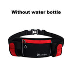 Running Bags Waist 2 Water Bottle Outdoor Camping Hiking Fitness Man Women Gym Lightweight Belt Bag Female Sports Fanny Packs