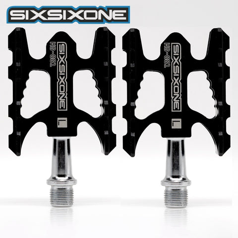 platform pedals for road bike SIXSIXONE Flat Pedals Road Bike Pedals Ultralight Alumi-Alloy Cyclin – cyclingsell