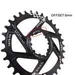 Bike Chain Ring MTB Narrow Wide Bicycle Chainring Aluminum Single road Bike Parts Chain Wheel for 9/10/11/12 Speed