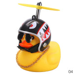 Standing Duck Bicycle Bell Broken Wind Helmet Small Yellow Duck MTB Road Bike Motor