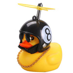 Standing Duck Bicycle Bell Broken Wind Helmet Small Yellow Duck MTB Road Bike Motor