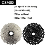 Bicycle Freewheel 11-40T 11-42T 11-46T Wide Ratio Mountain Bike Cassette Tool Flywheel CSMS3 CSMX3