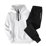 Sweatshirt +Sweatpants Casual Tracksuit Men's  Male Spring Suit Clothing 2 Pieces Sets Sportswear