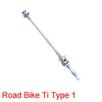Titanium Ti Skewer QR Mountain Bikes Quick Release Skewer lever MTB Bicycle Cycling Hub Road Bike Quick Release MTB parts