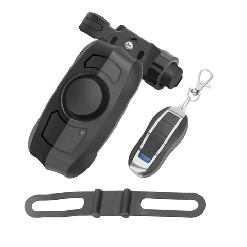 Bicycle Burglar Alarm USB Wireless Remote Control Cycling Bell Horn Lock