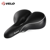 Soft Wide Saddle For Bicycle MTB Bike Saddle GEL Foam Padded Cycling Seat Mountain Bike Bicycle Saddle Men Women Pu Leather