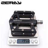 Bike Pedals Ultra-Thin Bicycle Pedal with Anti-Slip Nails Double-Sided