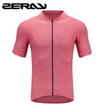 Cycling Jersey Cation Fabric Reflective Riding Short Sleeve
