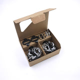 Mountain Bike Pedals Double Sided Compatible SPD System Self-Locking Bearings