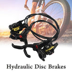 Mountain Bike Hydraulic Brake Kit 750/1350mm MTB Bicycle Oil Pressure Disc Brake Set