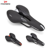 Bicycle saddle pu leather full gel comfortable surface bicycle seat