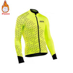 2019 Winter Thermal Fleece Cycling Clothes Men's Jersey